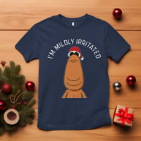 Marcus The Worm Christmas Meme T Shirt I Am Mildly Irritated - Wonder Print Shop
