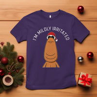 Marcus The Worm Christmas Meme T Shirt I Am Mildly Irritated - Wonder Print Shop