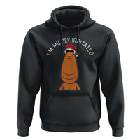 Marcus The Worm Christmas Meme Hoodie I Am Mildly Irritated - Wonder Print Shop