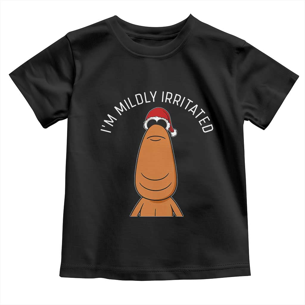 Marcus The Worm Christmas Meme Toddler T Shirt I Am Mildly Irritated - Wonder Print Shop