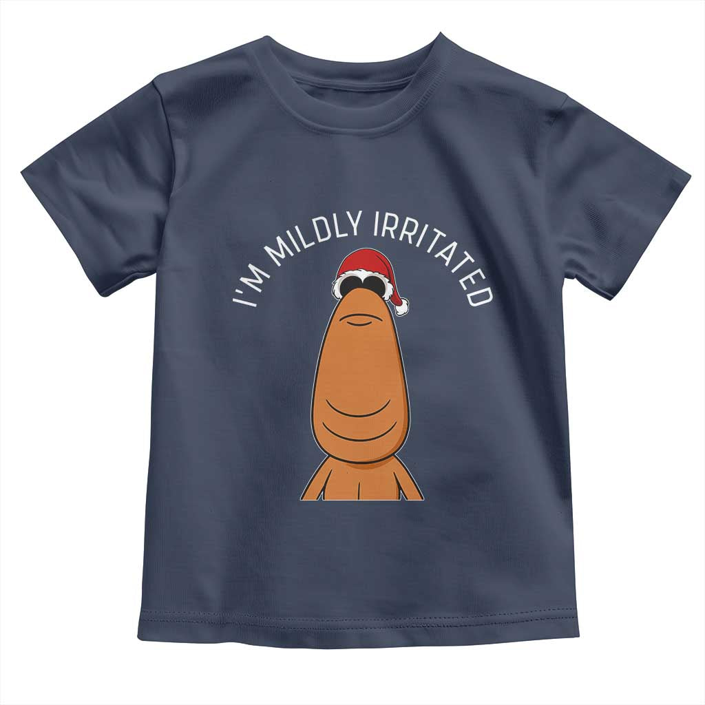 Marcus The Worm Christmas Meme Toddler T Shirt I Am Mildly Irritated - Wonder Print Shop