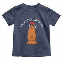 Marcus The Worm Christmas Meme Toddler T Shirt I Am Mildly Irritated - Wonder Print Shop