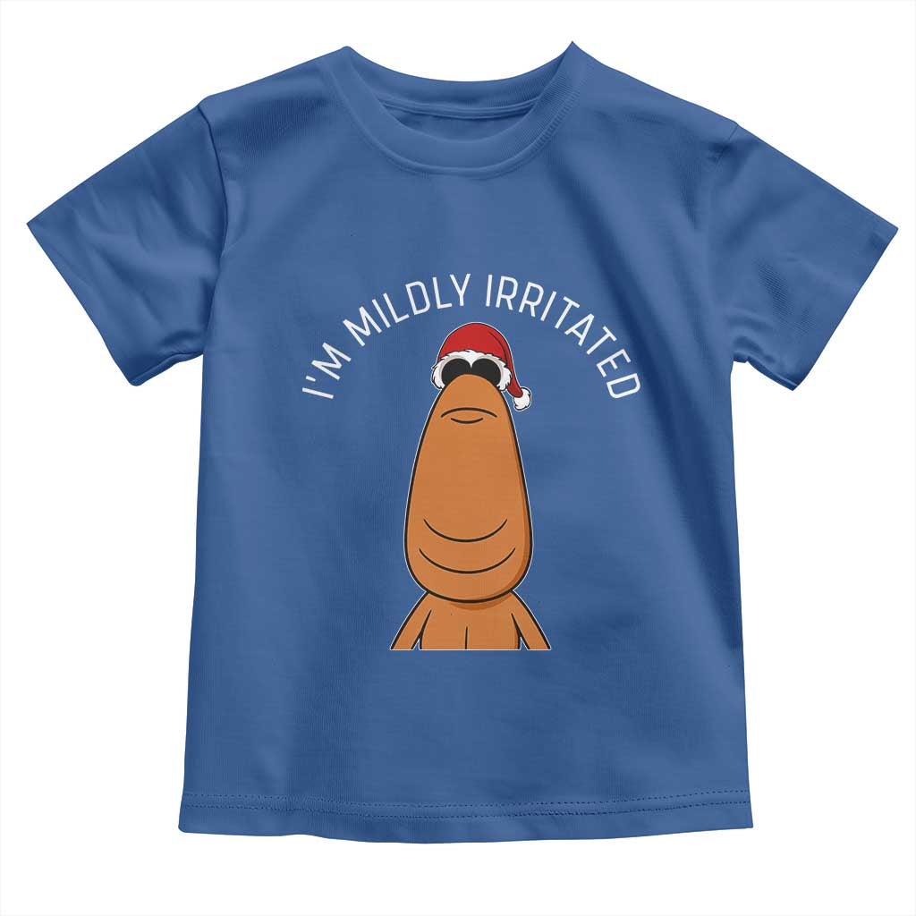 Marcus The Worm Christmas Meme Toddler T Shirt I Am Mildly Irritated - Wonder Print Shop