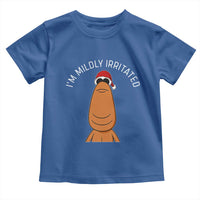 Marcus The Worm Christmas Meme Toddler T Shirt I Am Mildly Irritated - Wonder Print Shop