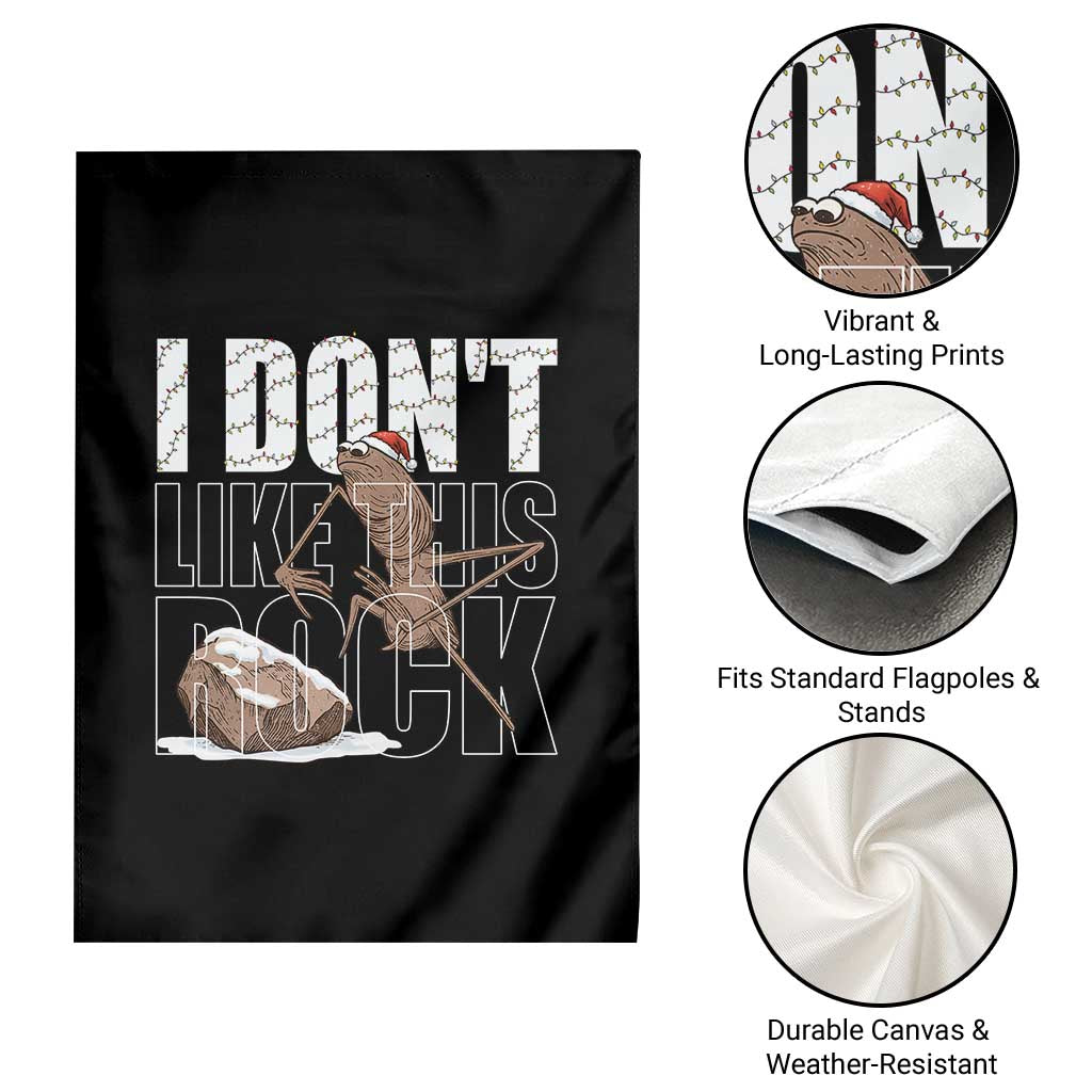 Marcus The Worm Christmas Meme Garden Flag Funny Brain Rot Gen Z - Wonder Print Shop