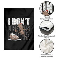 Marcus The Worm Christmas Meme Garden Flag Funny Brain Rot Gen Z - Wonder Print Shop