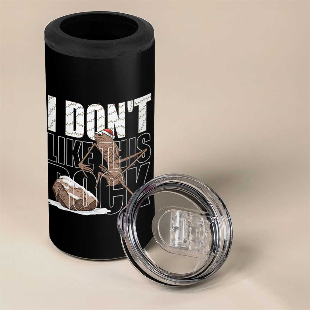 Marcus The Worm Christmas Meme 4 in 1 Can Cooler Tumbler Funny Brain Rot Gen Z - Wonder Print Shop