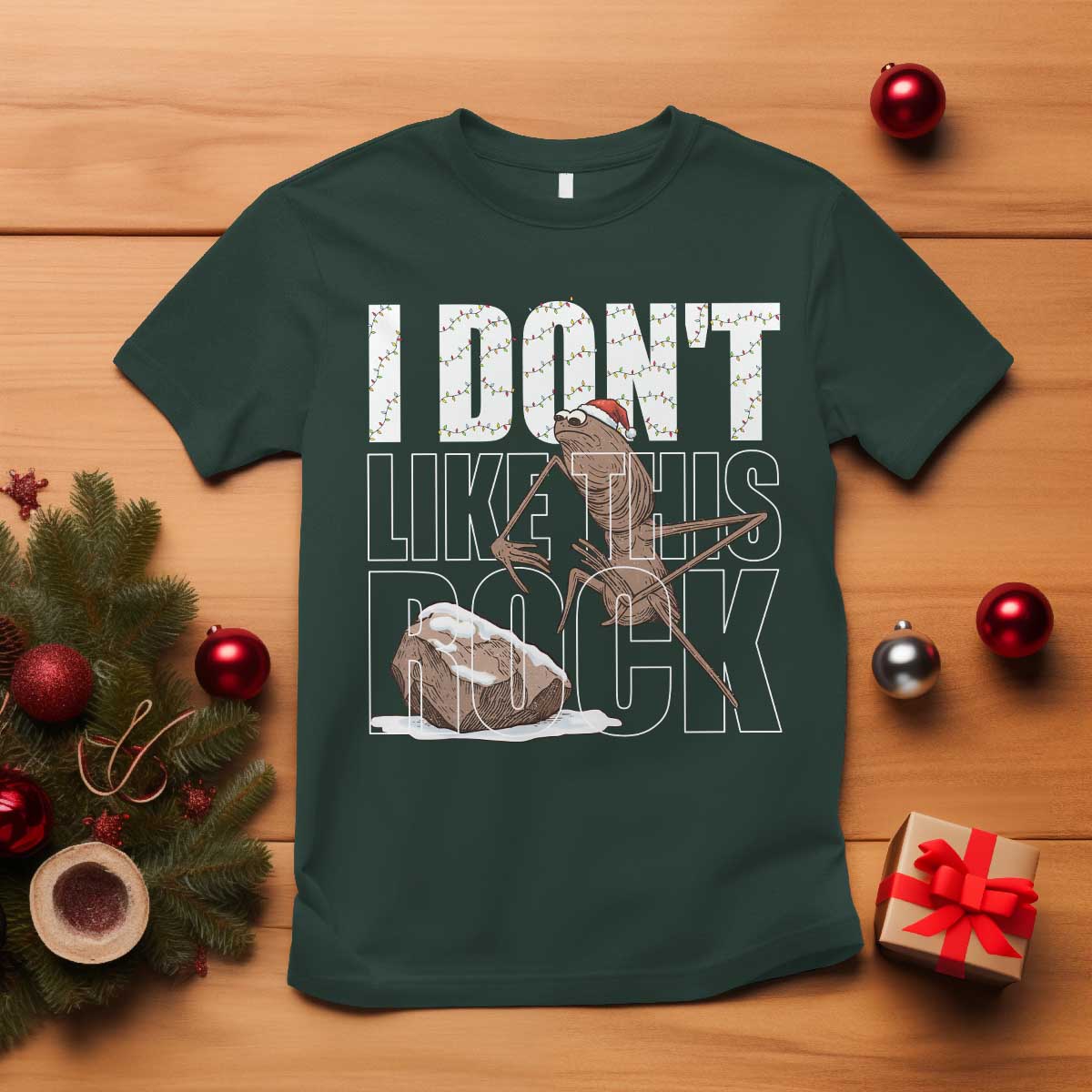 Marcus The Worm Christmas Meme T Shirt Funny Brain Rot Gen Z - Wonder Print Shop