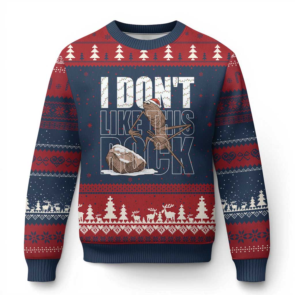 Marcus The Worm Xmas Meme Ugly Christmas Sweater Funny Brain Rot Gen Z - Wonder Print Shop