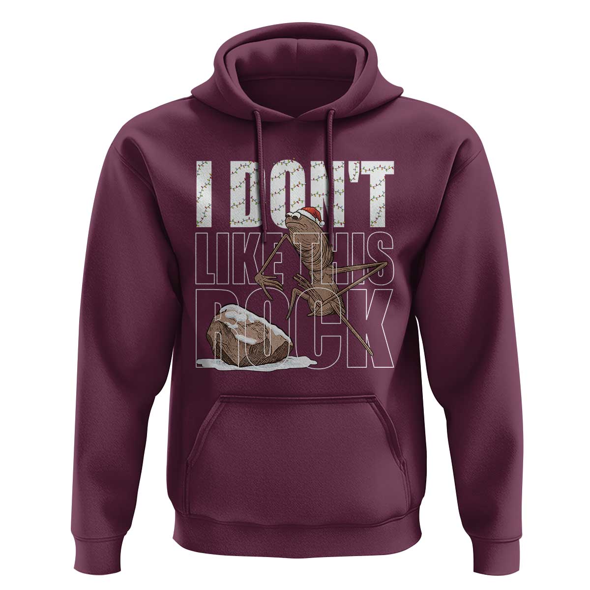 Marcus The Worm Christmas Meme Hoodie Funny Brain Rot Gen Z - Wonder Print Shop