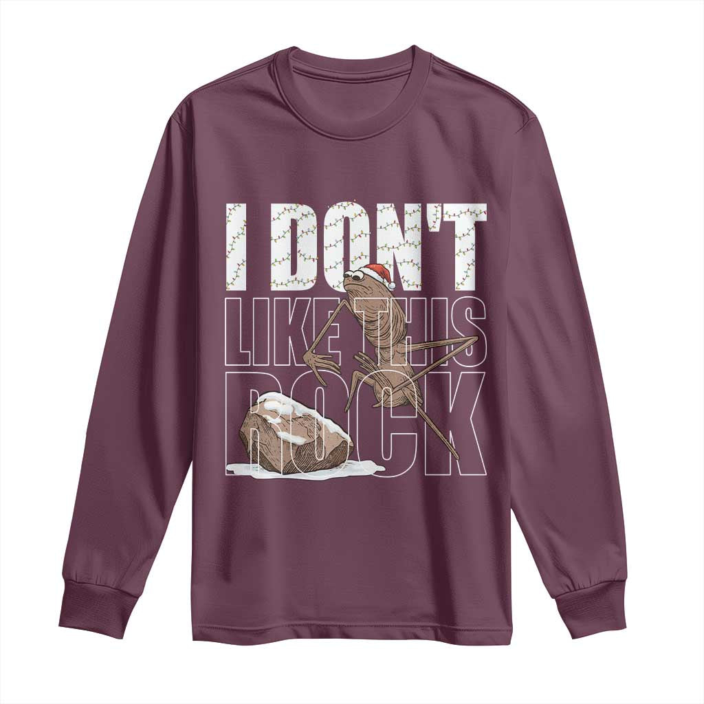 Marcus The Worm Christmas Meme Long Sleeve Shirt Funny Brain Rot Gen Z - Wonder Print Shop