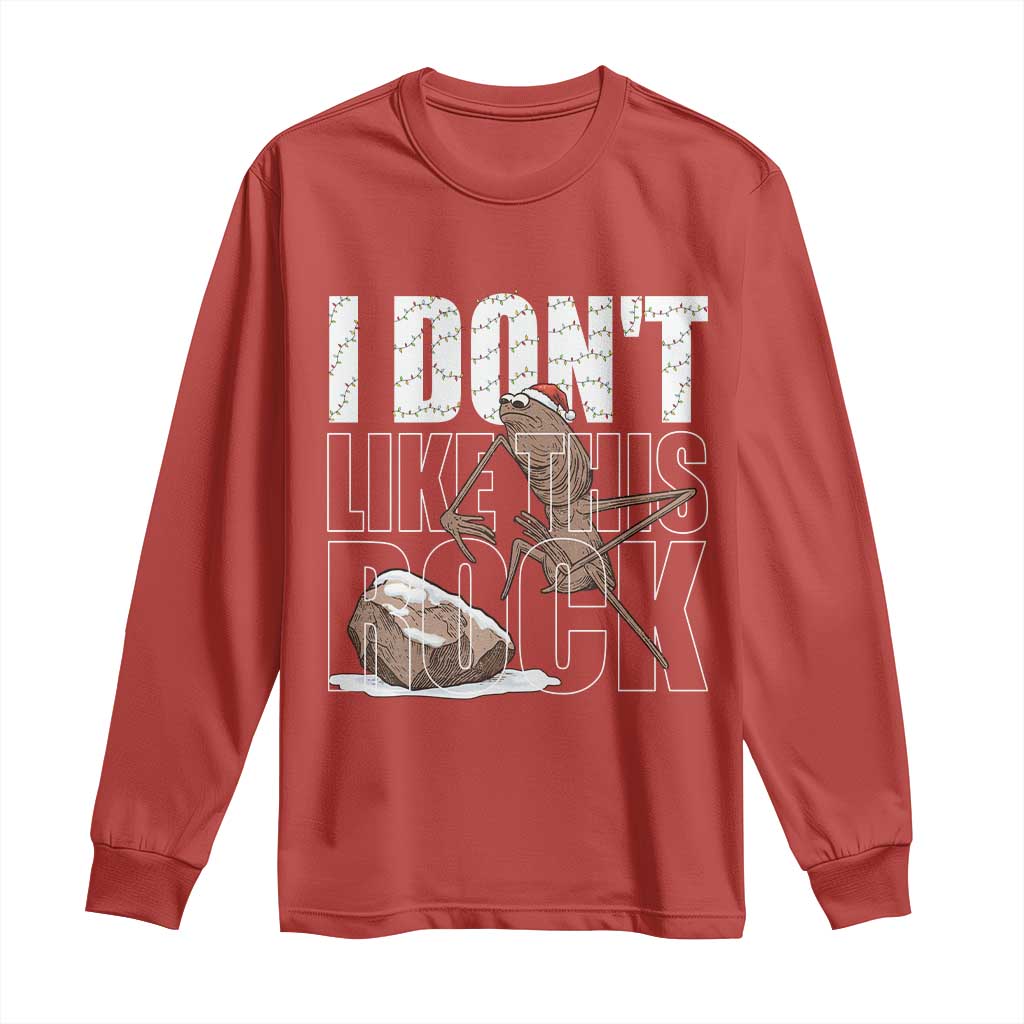 Marcus The Worm Christmas Meme Long Sleeve Shirt Funny Brain Rot Gen Z - Wonder Print Shop