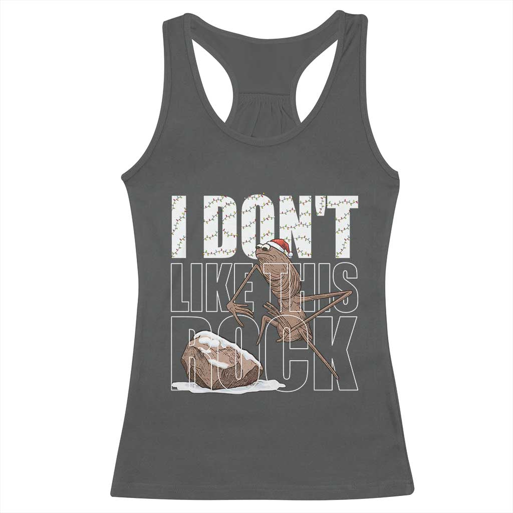 Marcus The Worm Christmas Meme Racerback Tank Top Funny Brain Rot Gen Z - Wonder Print Shop