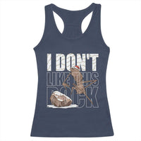 Marcus The Worm Christmas Meme Racerback Tank Top Funny Brain Rot Gen Z - Wonder Print Shop