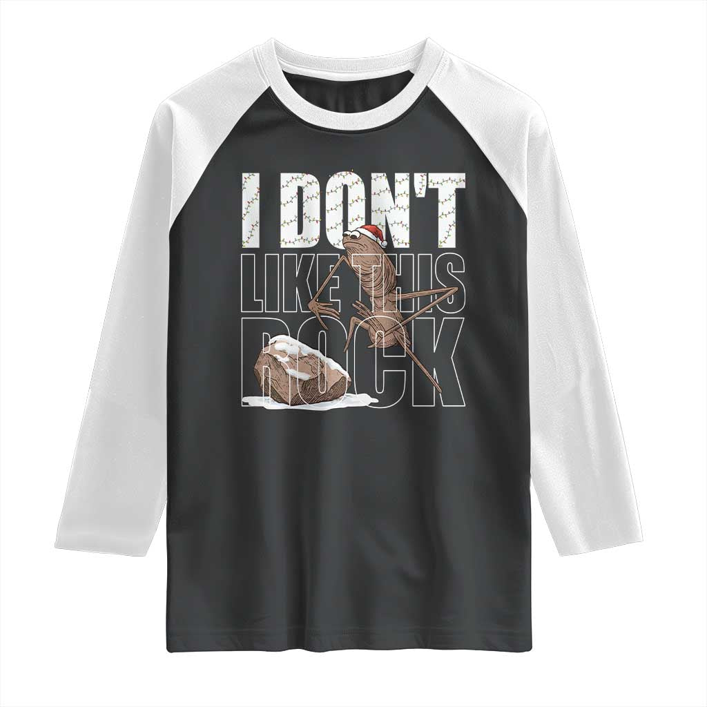 Marcus The Worm Christmas Meme Raglan Shirt Funny Brain Rot Gen Z - Wonder Print Shop