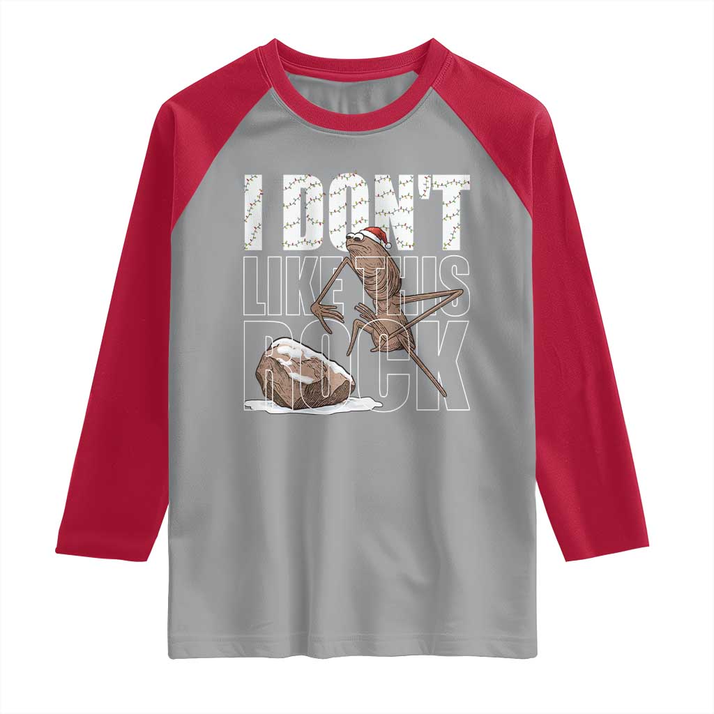 Marcus The Worm Christmas Meme Raglan Shirt Funny Brain Rot Gen Z - Wonder Print Shop