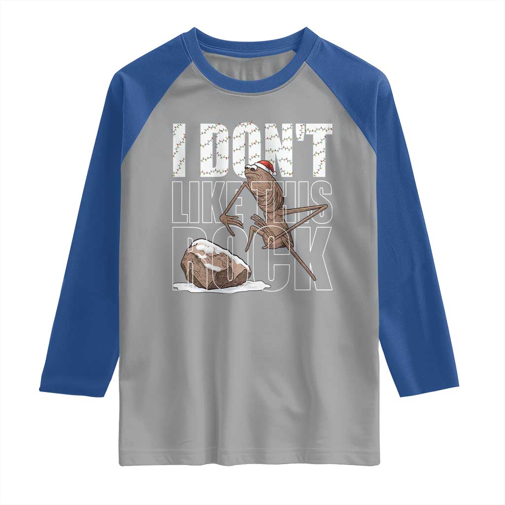 Marcus The Worm Christmas Meme Raglan Shirt Funny Brain Rot Gen Z - Wonder Print Shop