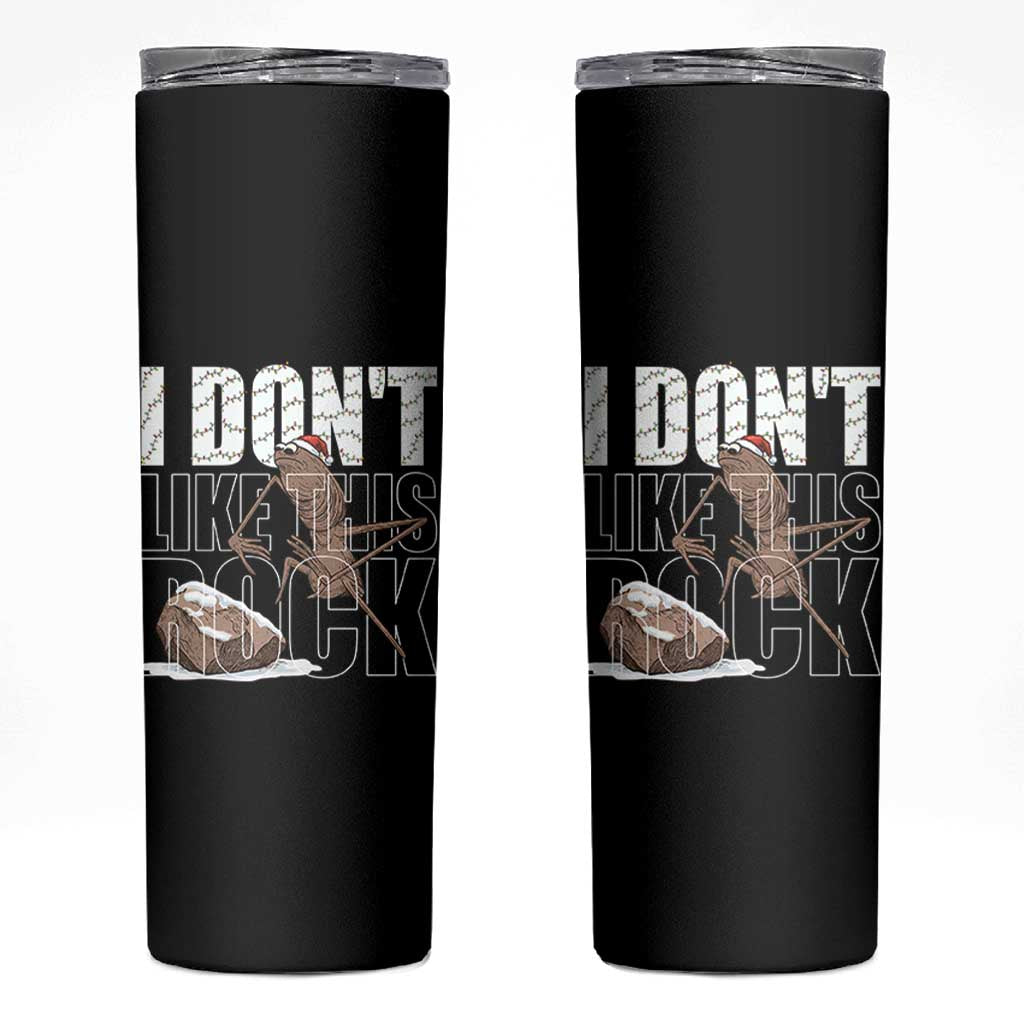 Marcus The Worm Christmas Meme Skinny Tumbler Funny Brain Rot Gen Z - Wonder Print Shop