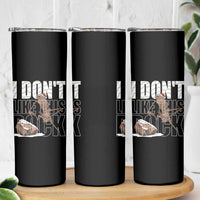 Marcus The Worm Christmas Meme Skinny Tumbler Funny Brain Rot Gen Z - Wonder Print Shop