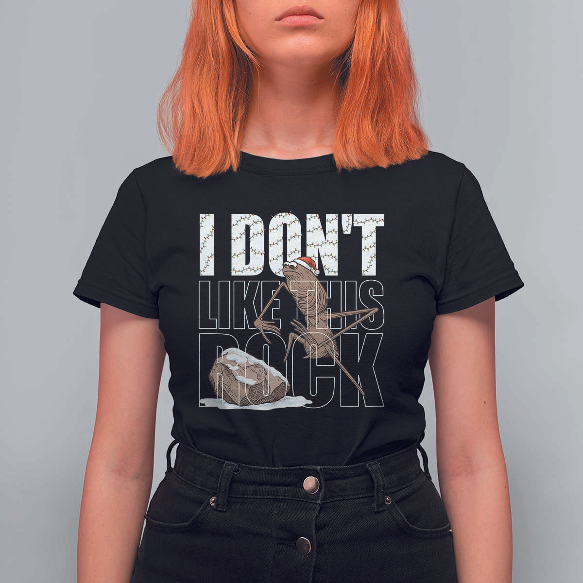 Marcus The Worm Christmas Meme T Shirt For Women Funny Brain Rot Gen Z - Wonder Print Shop