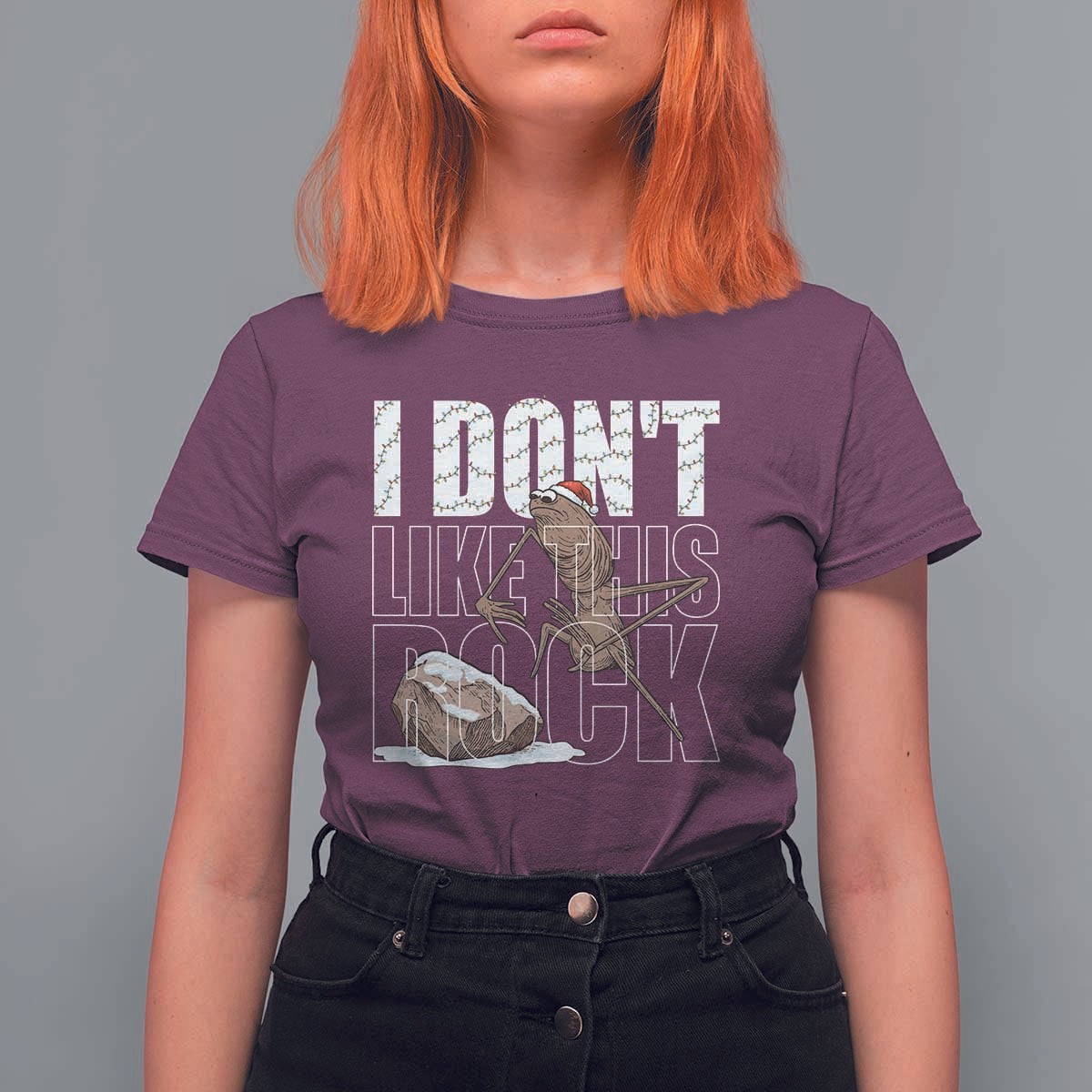 Marcus The Worm Christmas Meme T Shirt For Women Funny Brain Rot Gen Z - Wonder Print Shop