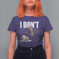 Marcus The Worm Christmas Meme T Shirt For Women Funny Brain Rot Gen Z - Wonder Print Shop