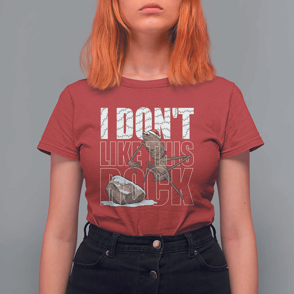 Marcus The Worm Christmas Meme T Shirt For Women Funny Brain Rot Gen Z - Wonder Print Shop