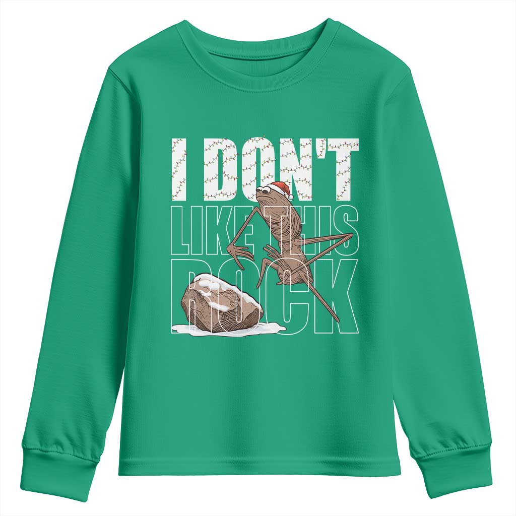 Marcus The Worm Christmas Meme Youth Sweatshirt Funny Brain Rot Gen Z - Wonder Print Shop