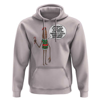 Marcus The Worm Christmas Meme Hoodie Locally Owned Greek Restaurant - Wonder Print Shop