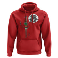 Marcus The Worm Christmas Meme Hoodie Locally Owned Greek Restaurant - Wonder Print Shop