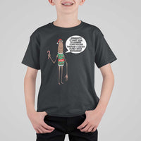 Marcus The Worm Christmas Meme T Shirt For Kid Locally Owned Greek Restaurant - Wonder Print Shop