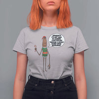 Marcus The Worm Christmas Meme T Shirt For Women Locally Owned Greek Restaurant - Wonder Print Shop