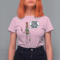 Marcus The Worm Christmas Meme T Shirt For Women Locally Owned Greek Restaurant - Wonder Print Shop