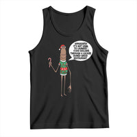 Marcus The Worm Christmas Meme Tank Top Locally Owned Greek Restaurant - Wonder Print Shop
