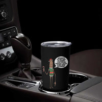 Marcus The Worm Christmas Meme Tumbler Cup Locally Owned Greek Restaurant - Wonder Print Shop