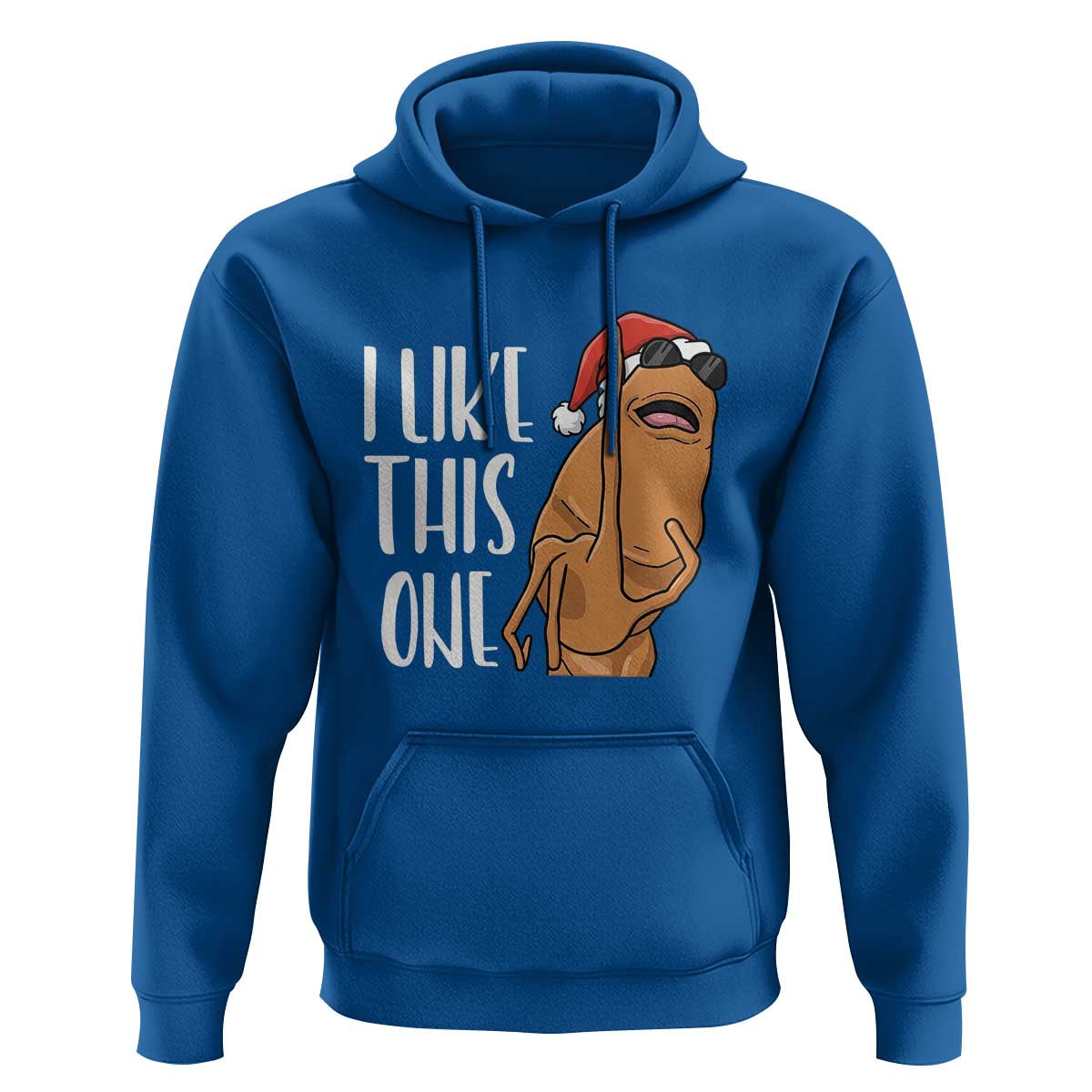 Marcus The Worm Christmas Meme Hoodie I Like This One - Wonder Print Shop