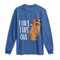 Marcus The Worm Christmas Meme Long Sleeve Shirt I Like This One - Wonder Print Shop