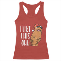 Marcus The Worm Christmas Meme Racerback Tank Top I Like This One - Wonder Print Shop