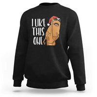 Marcus The Worm Christmas Meme Sweatshirt I Like This One - Wonder Print Shop