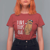 Marcus The Worm Christmas Meme T Shirt For Women I Like This One - Wonder Print Shop
