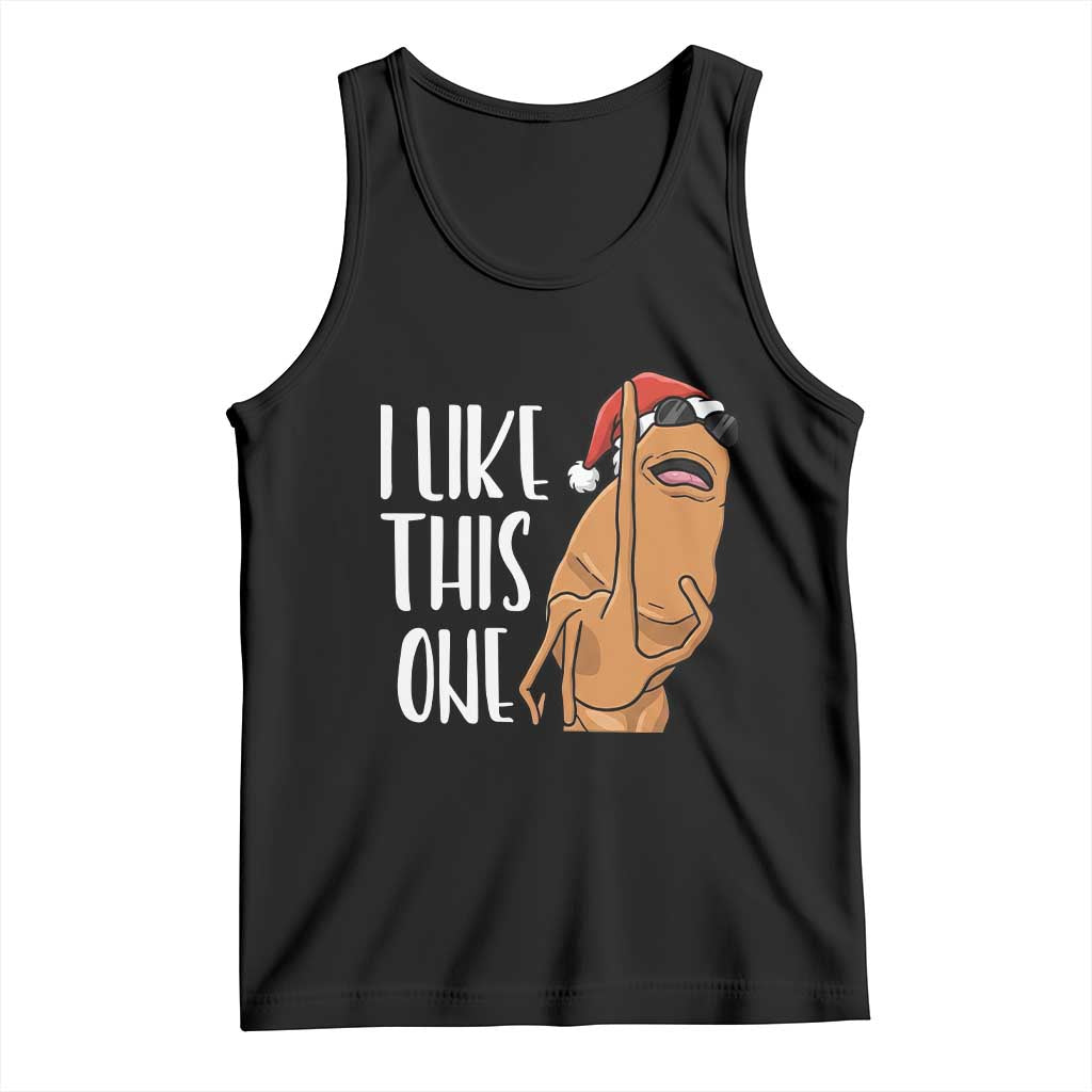 Marcus The Worm Christmas Meme Tank Top I Like This One - Wonder Print Shop