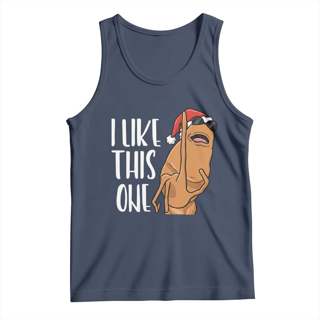 Marcus The Worm Christmas Meme Tank Top I Like This One - Wonder Print Shop