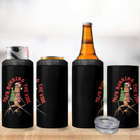 Marcus The Worm Christmas Meme 4 in 1 Can Cooler Tumbler You Are Running The Vibe - Wonder Print Shop