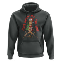 Marcus The Worm Christmas Meme Hoodie You Are Running The Vibe - Wonder Print Shop