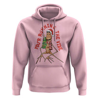 Marcus The Worm Christmas Meme Hoodie You Are Running The Vibe - Wonder Print Shop