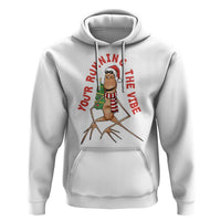 Marcus The Worm Christmas Meme Hoodie You Are Running The Vibe - Wonder Print Shop