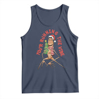 Marcus The Worm Christmas Meme Tank Top You Are Running The Vibe - Wonder Print Shop