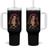 Marcus The Worm Christmas Meme Tumbler With Handle You Are Running The Vibe - Wonder Print Shop