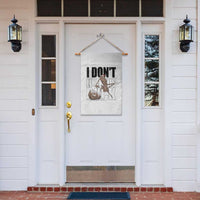 Marcus The Worm Christmas Meme Garden Flag I Do Not Like This Rock Xmas - Wonder Print Shop