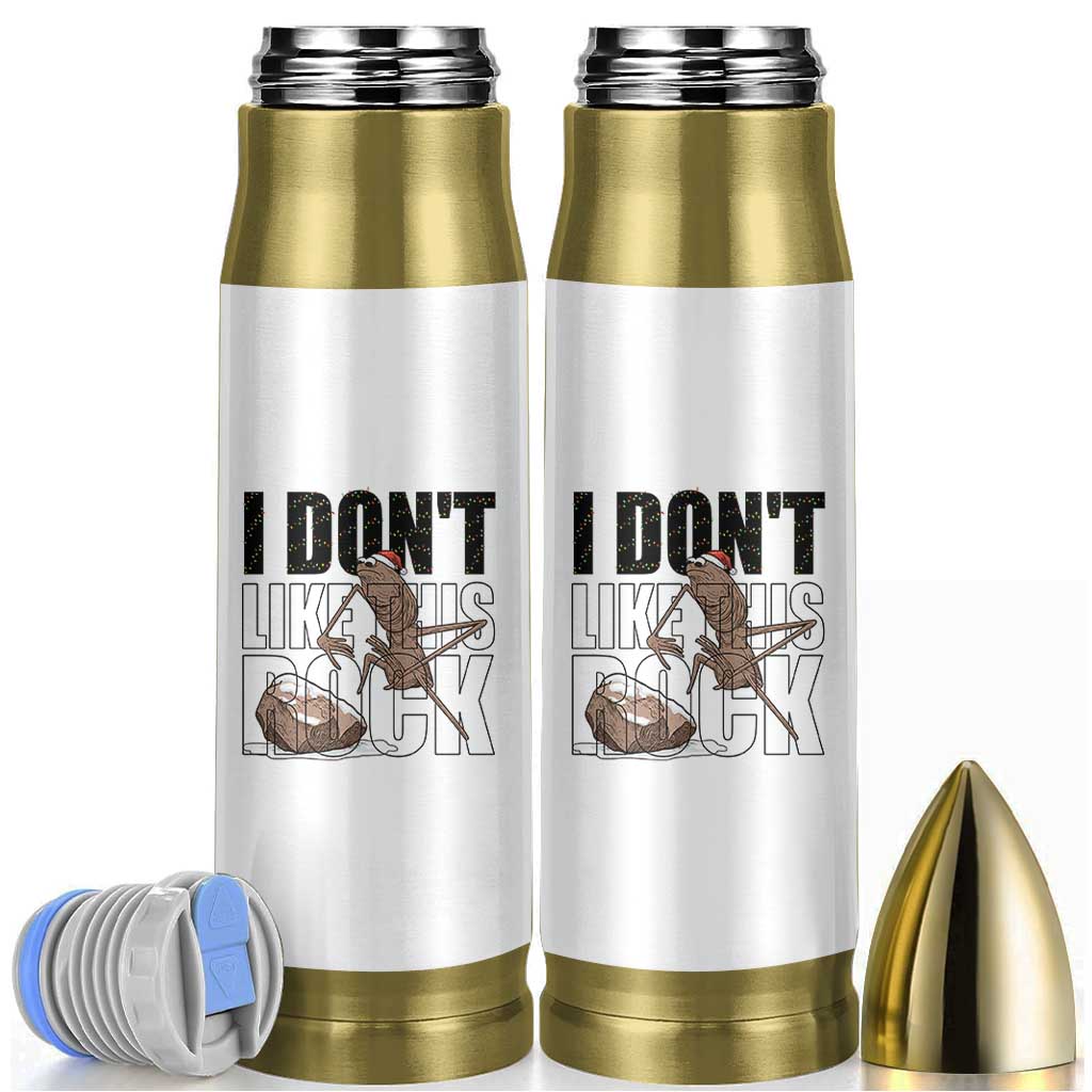 Marcus The Worm Christmas Meme Bullet Tumbler I Do Not Like This Rock Xmas - Wonder Print Shop